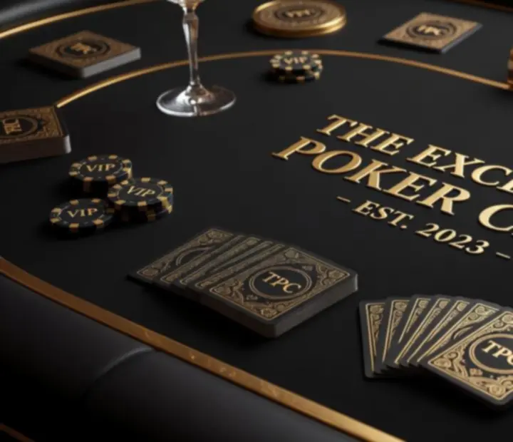 Szczegóły tematycznej oprawy wieczoru pokerowego